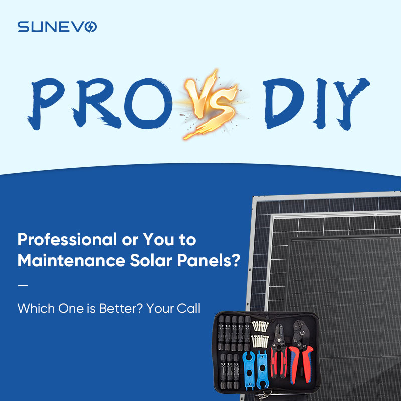 Entretien solaire professionnel vs entretien DIY
