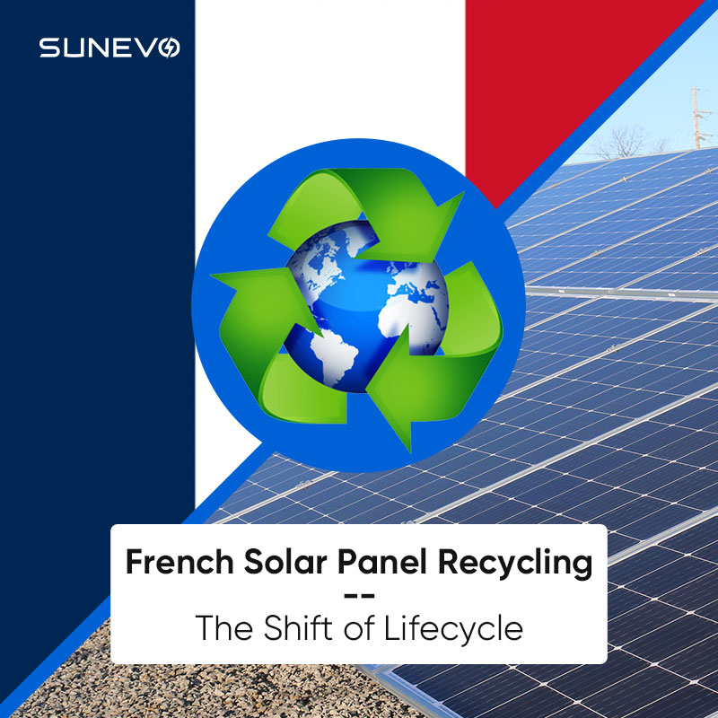 Mesures françaises de recyclage des modules solaires