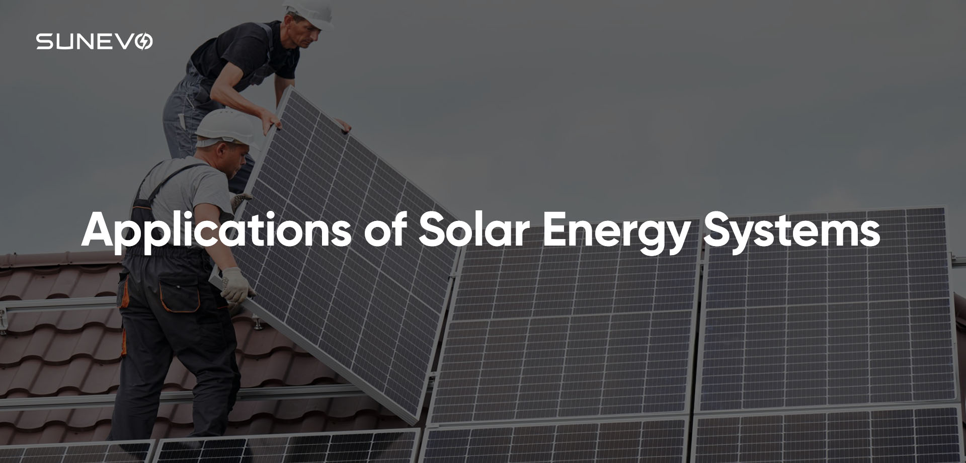 Applications des systèmes d'énergie solaire