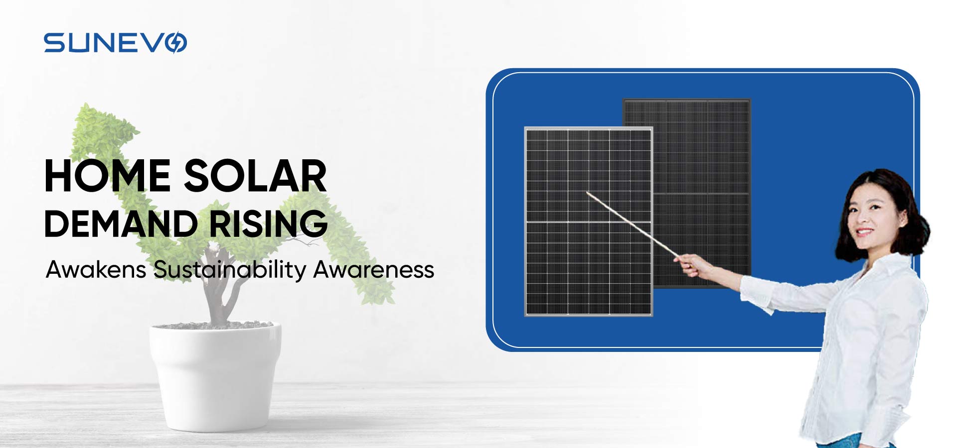 Augmentation de la durabilité : un aperçu de la demande croissante d’énergie solaire domestique