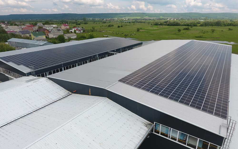 Centrale solaire commerciale de 1 MW au Royaume-Uni
