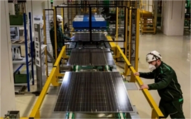 Usine de panneaux solaires et de batteries Enel 3GW située dans l'Oklahoma