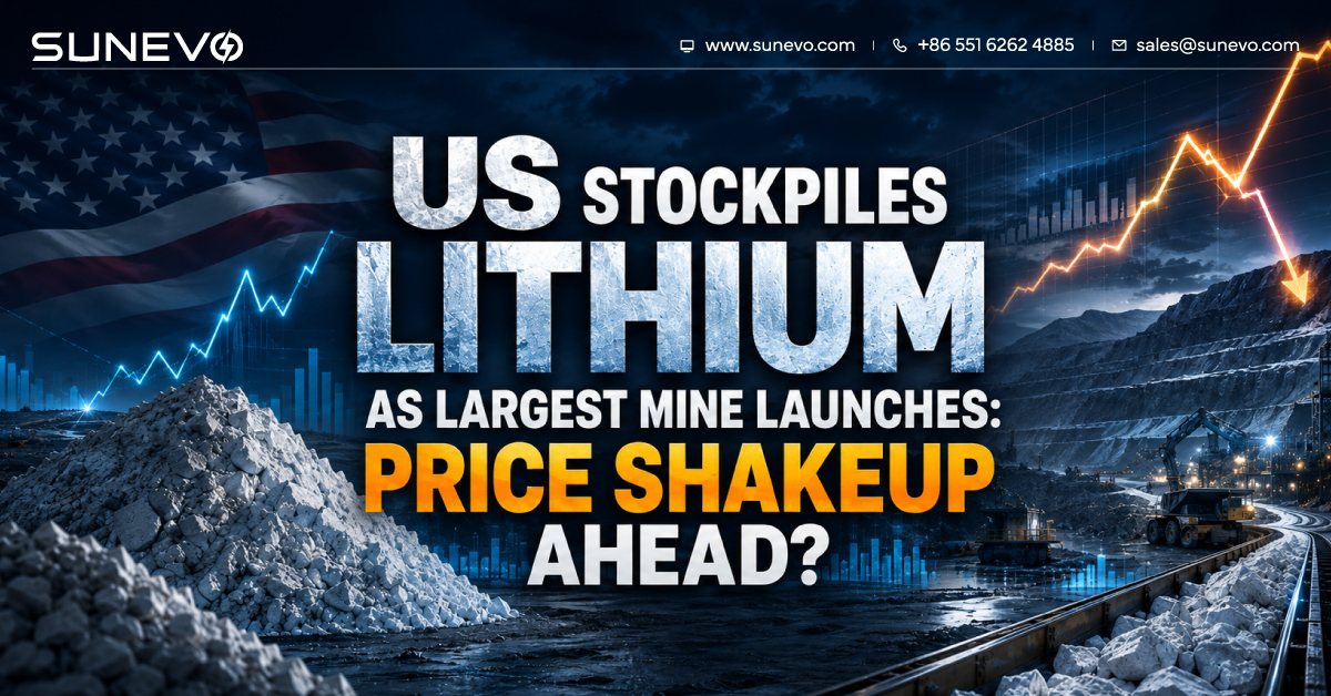 US Stockpiles Lithium as Largest Mine Launches: Price Shakeup Ahead?